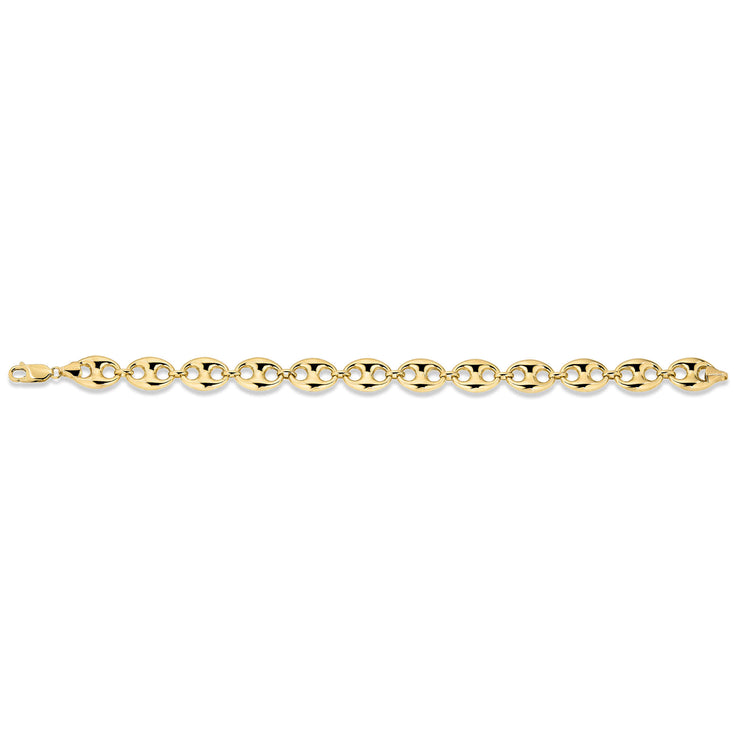 Stone and Strand 14K Yellow Gold Puffed XL Maritime Bracelet Full Image