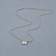 Pave Diamond Butterfly Necklace