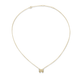 Pave Diamond Butterfly Necklace