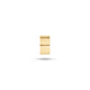 Stone and Strand 14K Yellow Gold Ridged Rondelle Charm Front Image