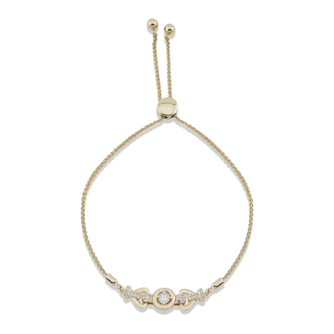 Stone and Strand 14K Yellow Gold Rossellini Bracelet Front Image
