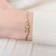 Image of 14K Yellow Gold Rossellini Bracelet on Models Arm
