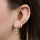 Image of 14K Yellow Gold Rossellini Earrings with Stone and Strand Earrings