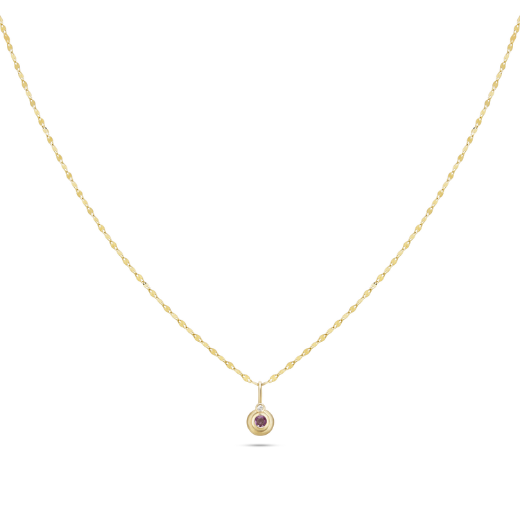 Rose Cut Sapphire Diamond Sparkle Choker