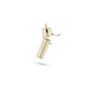 Stone and Strand 14K Yellow Gold Scroll Charm Front Open Image