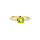Stone and Strand 10K Yellow Gold Seagrass At Twilight Diamond and Peridot Ring Front Image