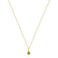 Stone and Strand 10K Yellow Gold Seagrass Peridot Necklace Image