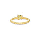 Stone and Strand 10K Yellow Gold Seagrass Peridot Ring Rear Image