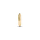 Stone and Strand 14K Yellow Gold Gold Knife Edge Single Huggie Front Image