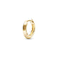 Stone and Strand 14K Yellow Gold Second Hole Gold Knife Edge Single Huggie Rear Image