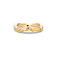 Stone and Strand 14K Yellow Gold Secret Garden Band Front Image