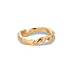 Stone and Strand 14K Yellow Gold Secret Garden Band Side Image