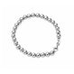 6mm Silver Ball Bracelet
