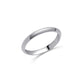 Stone and Strand Sterling Silver Knife Edge Stacking Ring Set Top Image