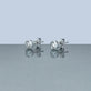 Stone and Strand Sterling Silver Lab-Created Diamond Bubble Studs Editorial Image