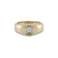 Stone and Strand 14K Yellow Gold Silvia Birthstone Pinky Ring Front Image