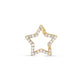 Stone and Strand 10K Yellow Gold Star Pop Lock Front Image