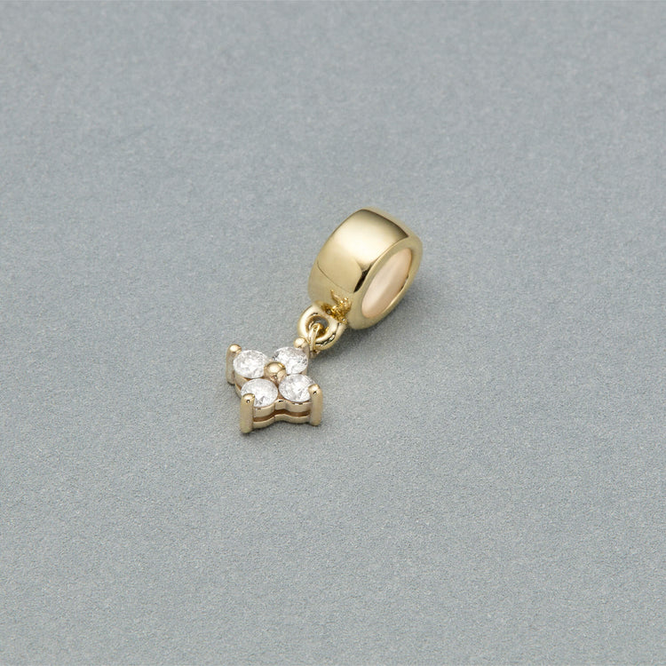 Stone and Strand 14K Yellow Gold Star To Celebrate Collar Charm Editorial Image