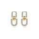 Stone and Strand 14K Yellow Gold Starboard Diamond Earrings Front Image
