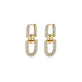 Stone and Strand 14K Yellow Gold Starboard Diamond Earrings Side Image