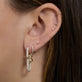 Image of 14K Yellow Gold Starboard Diamond Earrings with Stone and Strand Earrings