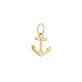 Stone and Strand 10K Yellow Gold Stay Grounded Anchor Charm Rear Image