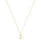 Stone and Strand 10K Yellow Gold Stay Grounded Anchor Necklace Image