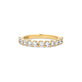 Stone and Strand 14K Yellow Gold Stephanie Lab-Created Diamond Eternity Band Front Image