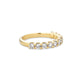 Stone and Strand 14K Yellow Gold Stephanie Lab-Created Diamond Eternity Band Side Image