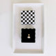 Still life image of Lab-Created Oval Diamond Charm with Stone and Strand gift box