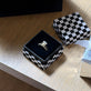 Still life image of LAB-Created Shield Diamond Ring Stack with Stone and Strand gift box