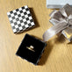 Still life image of LAB-Created Shield Diamond Ring Stack with Stone and Strand gift box
