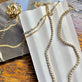 Still life image of Noble Diamond Tennis Necklace with Stone and Strand solid gold jewelry