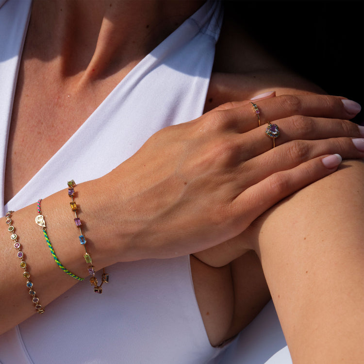 Unicorn Bubble Tennis Bracelet – STONE AND STRAND