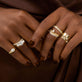 Fancy Shapes Oval Cut Single Ring