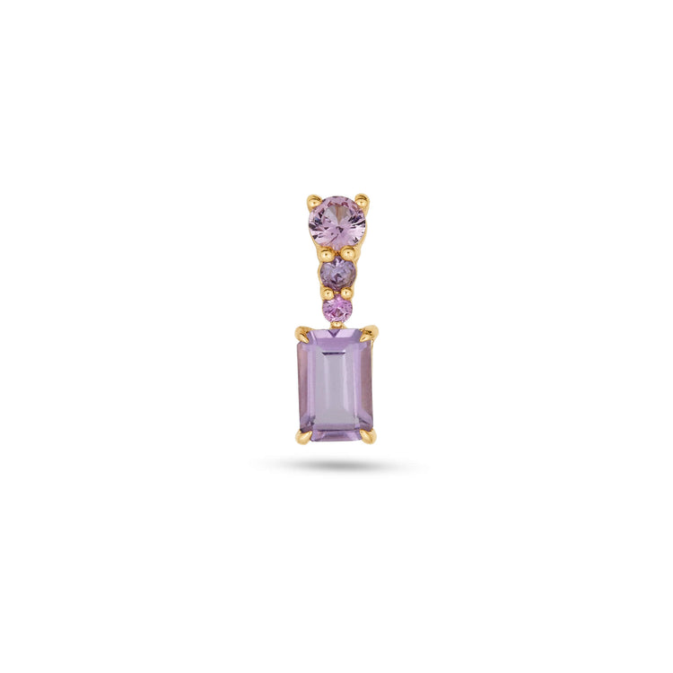 Stone and Strand 10K Yellow Gold Sugarplum Candyland Necklace Charm Front Image