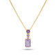 Stone and Strand 10K Yellow Gold Sugarplum Candyland Necklace Front Image