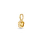Stone and Strand 14K Yellow Gold Sunburst Citrine Charm Side Image