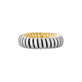 Stone and Strand 14K Yellow Gold Switch Gold Tubogas Ring Front Image