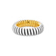 Stone and Strand 14K Yellow Gold Switch Gold Tubogas Ring Rear Image