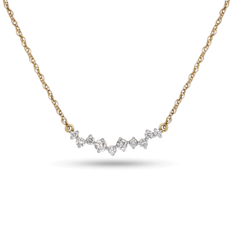 Lightweight diamond necklace online