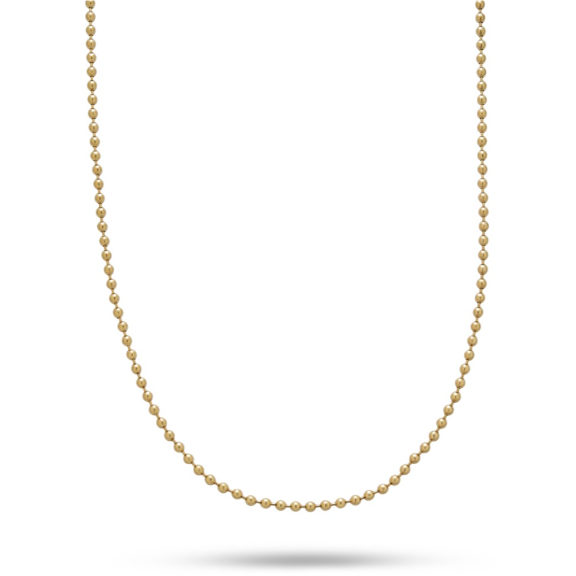 Gold Ball Chain Choker – STONE AND STRAND