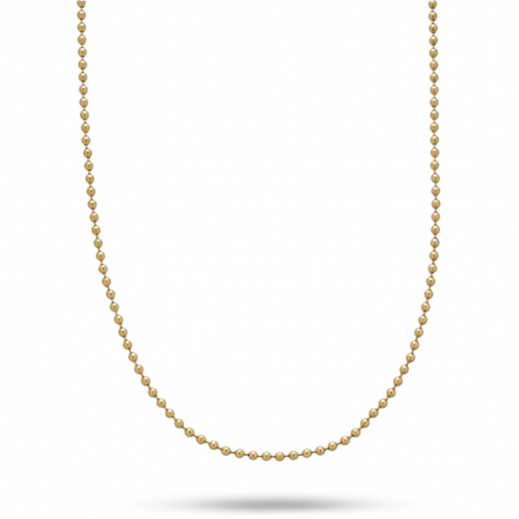 Gold bobble chain choker hotsell