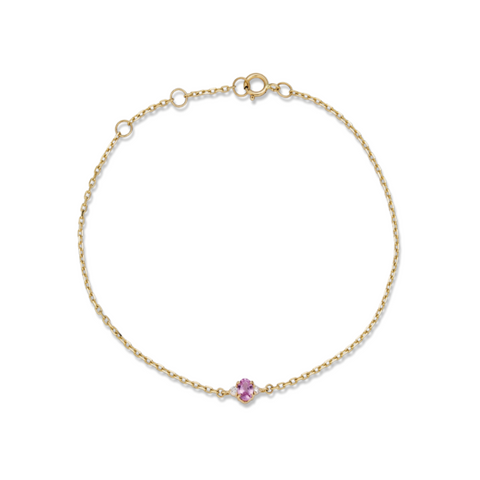 Cartier pink top sapphire bracelet
