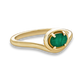 Emerald Bonbon Merge Ring