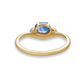 Sapphire Diamond Merge Ring