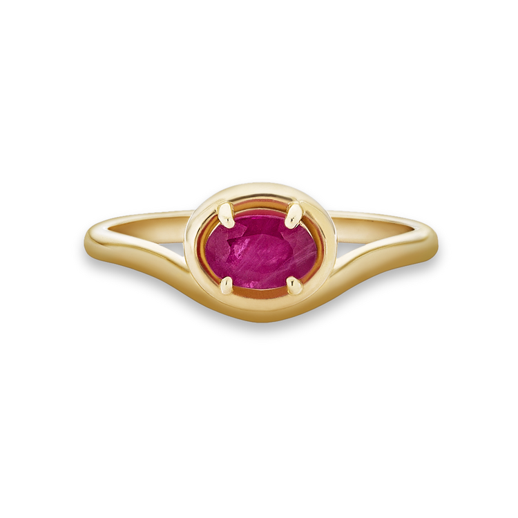 Ruby Bonbon Merge Ring