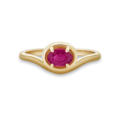 Ruby Bonbon Merge Ring