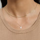 Image of 14K Yellow Gold Tagged Diamond Pendant with Stone and Strand Necklaces
