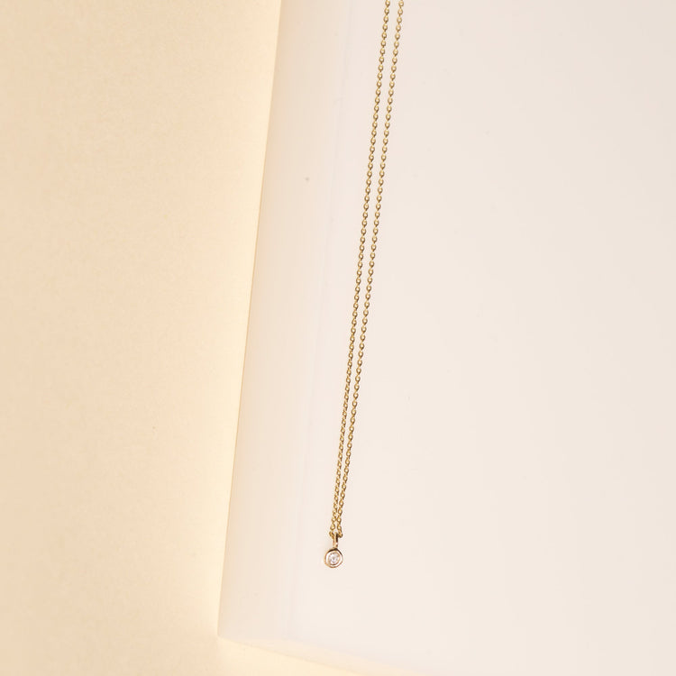 Teeny Diamond Choker Necklace